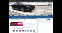 Desktop Screenshot of challengerblogger.com